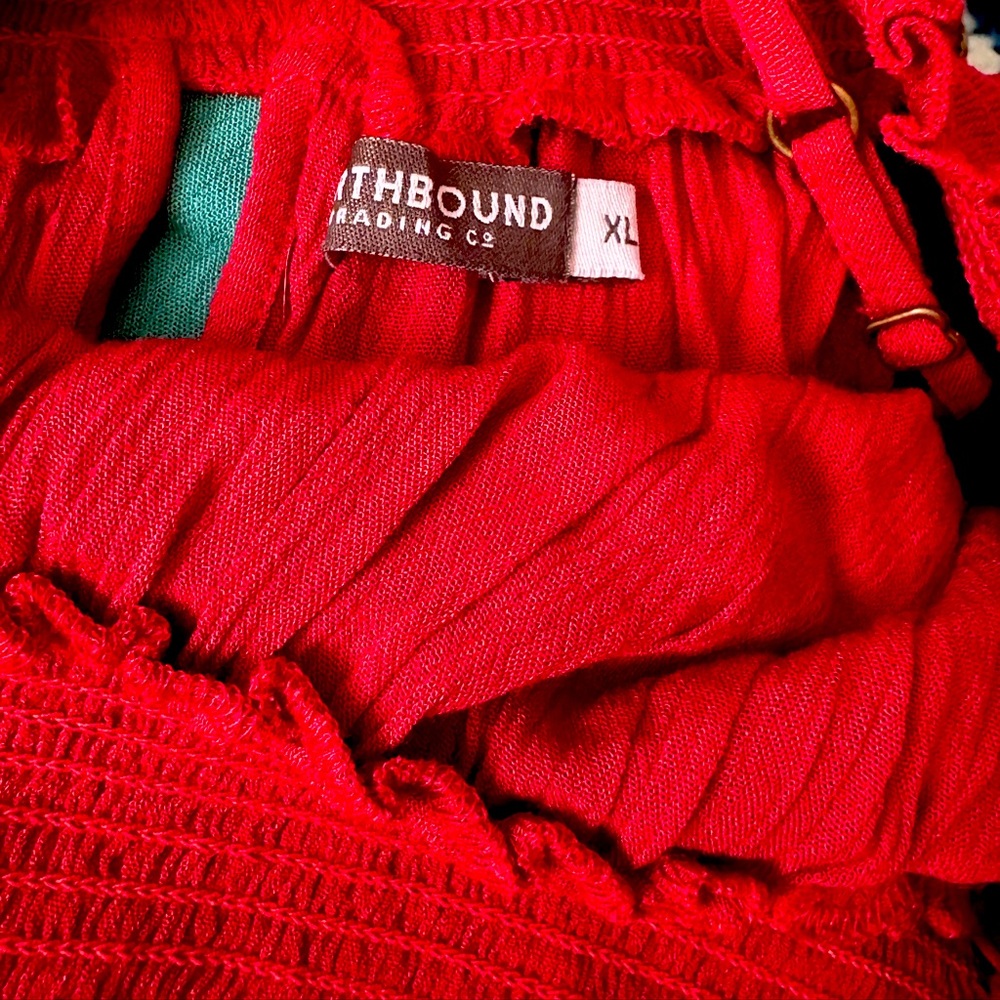 EARTHBOUND bell sleeved off the shoulders top